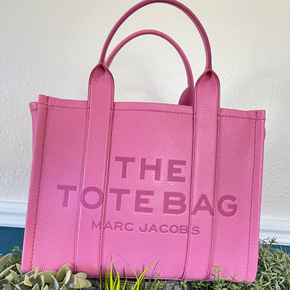 EUC Marc Jacobs Medium Leather Tote - Candy Pink